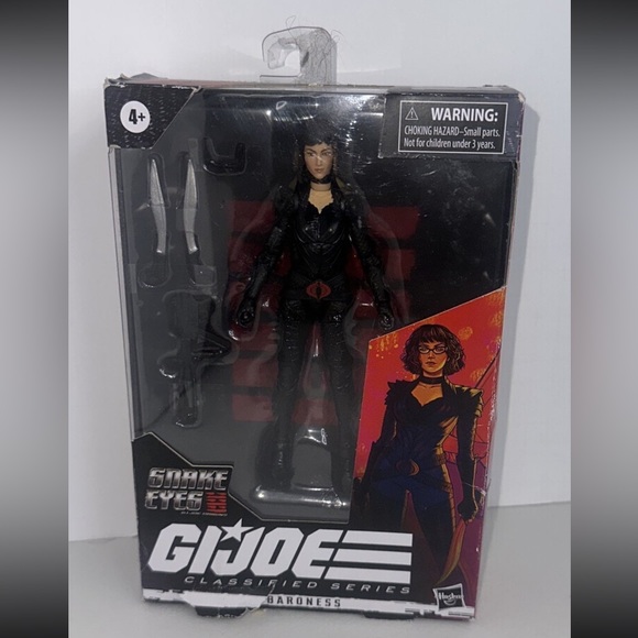 Lot 2095 ❤️ NEWGI Joe Classified Series Baroness BOX DAMAGED - Picture 4 of 4